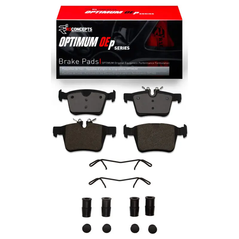 R1 2015-2025 Jaguar F-Pace Rear R1 Optimum Oe Pads & Hardware Kit 1