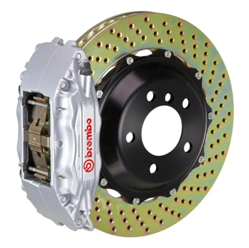 Brembo Gt Big Brake Kit For 2003–2008 Infiniti Fx35/Fx45 – Front 4-Piston Calipers & Drilled 380X32Mm Two-Piece Rotors 1