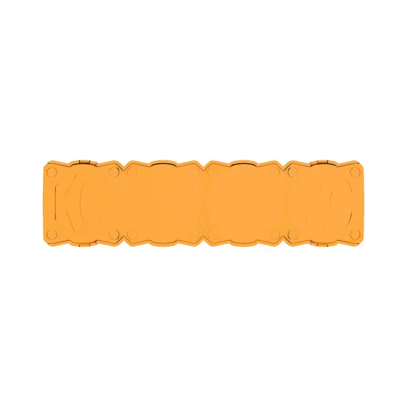 Kc Hilites Flex Era Led Light Bar 10In. Light Shield - Amber (Shield Only) 1
