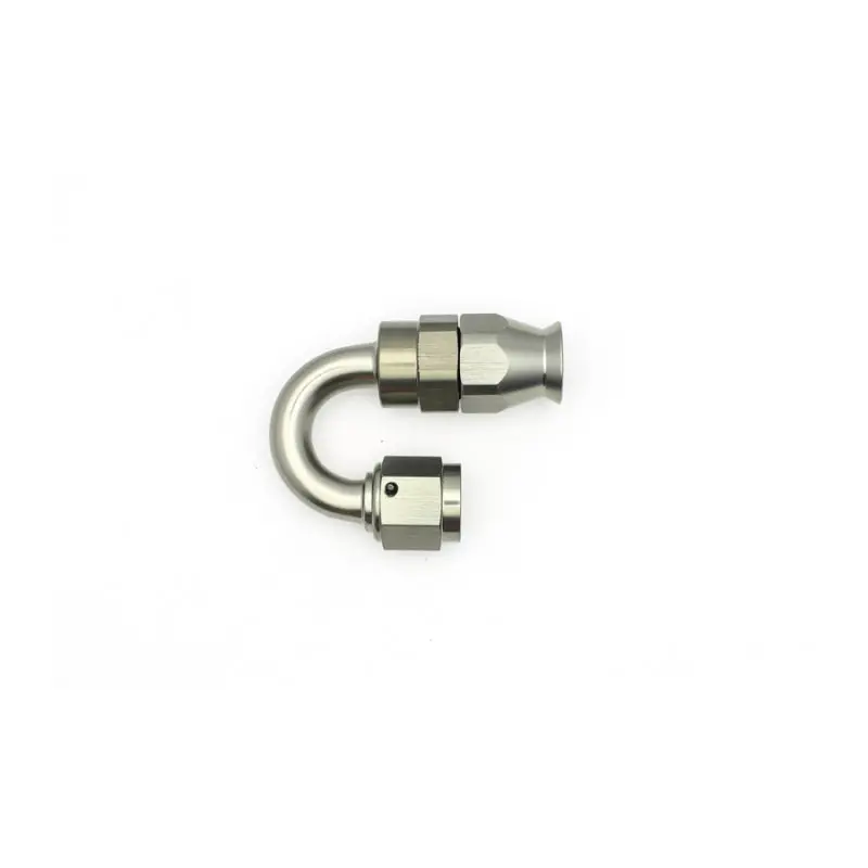 Deatschwerks 6An Female Swivel Hose End – 180° Ptfe Fitting With Included Olive Insert 1