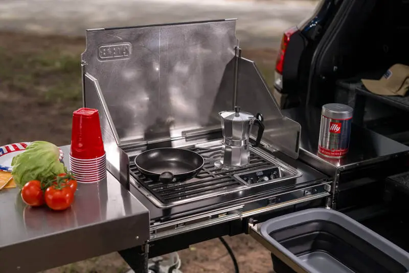 Arb Single-Drawer Kitchen Storage System For Overlanding Vehicles 1