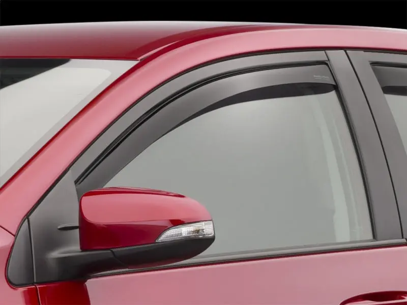 Weathertech 22-25 Honda Civic Sedan (Incl. Si) / 23-25 Type R Rr Side Window Deflectors - Dark Tint 1