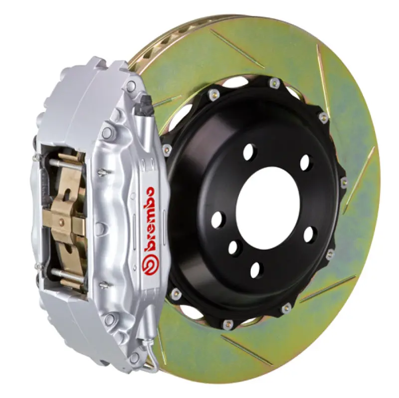 Brembo 23+ Gr Corolla Front Gt Bbk 4 Piston Cast 355X32 2Pc Rotor Slotted Type-1-Silver 1