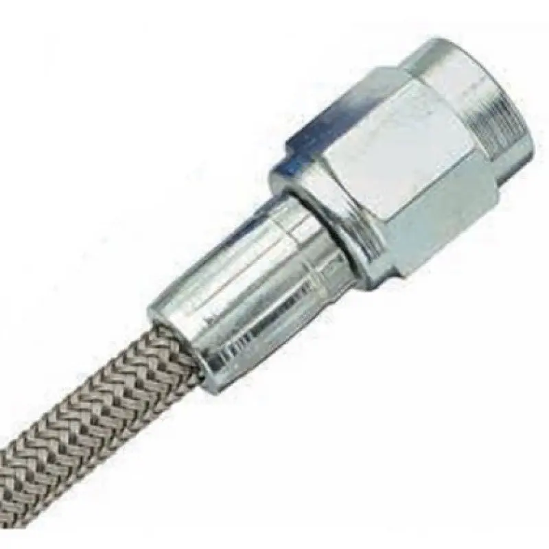 Fragola -2An Stainless Steel Brake Line With -3An Steel Nuts – 12-Inch Length 1