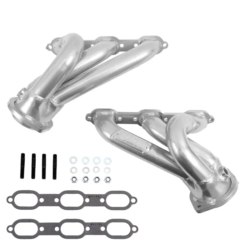 Bbk Shorty Tuned Headers For 2006–2010 Dodge Charger & Chrysler 300 3.5L V6 – 1-5/8" Primary Tubes, Silver Ceramic Coating 1
