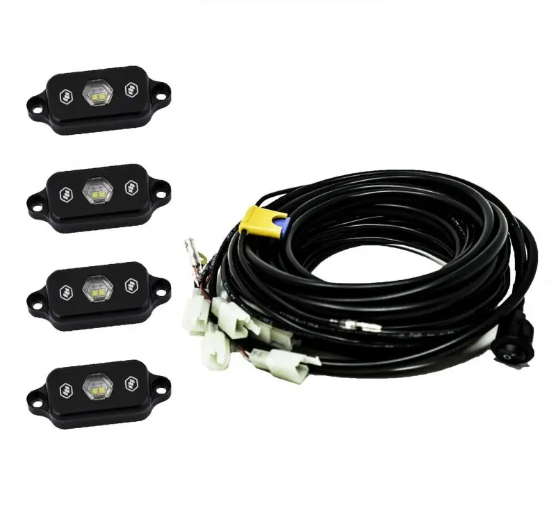 Baja Designs Universal White Rock Light Kit – Off-Road Led Lighting System 1