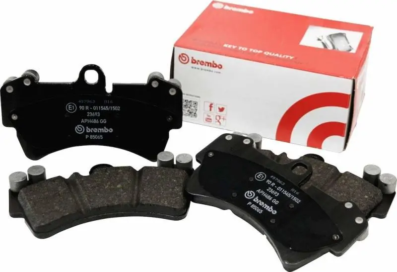 Brembo Front Ceramic Nao Brake Pads — Oe-Equivalent Premium Replacement For 2006–2007 Cadillac Cts & 2004–2005 Pontiac Bonneville 1