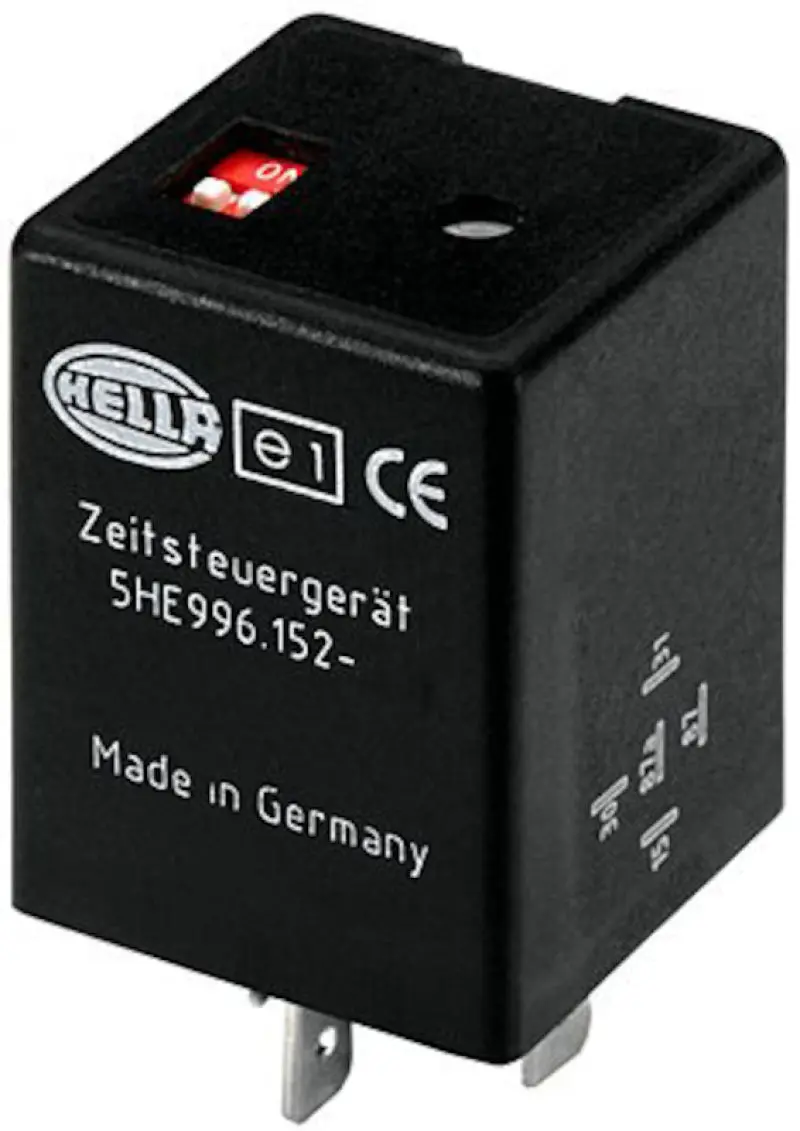 Hella 24V 5-Pin Timer Relay – Delay-On Function (Model 0900S) 1